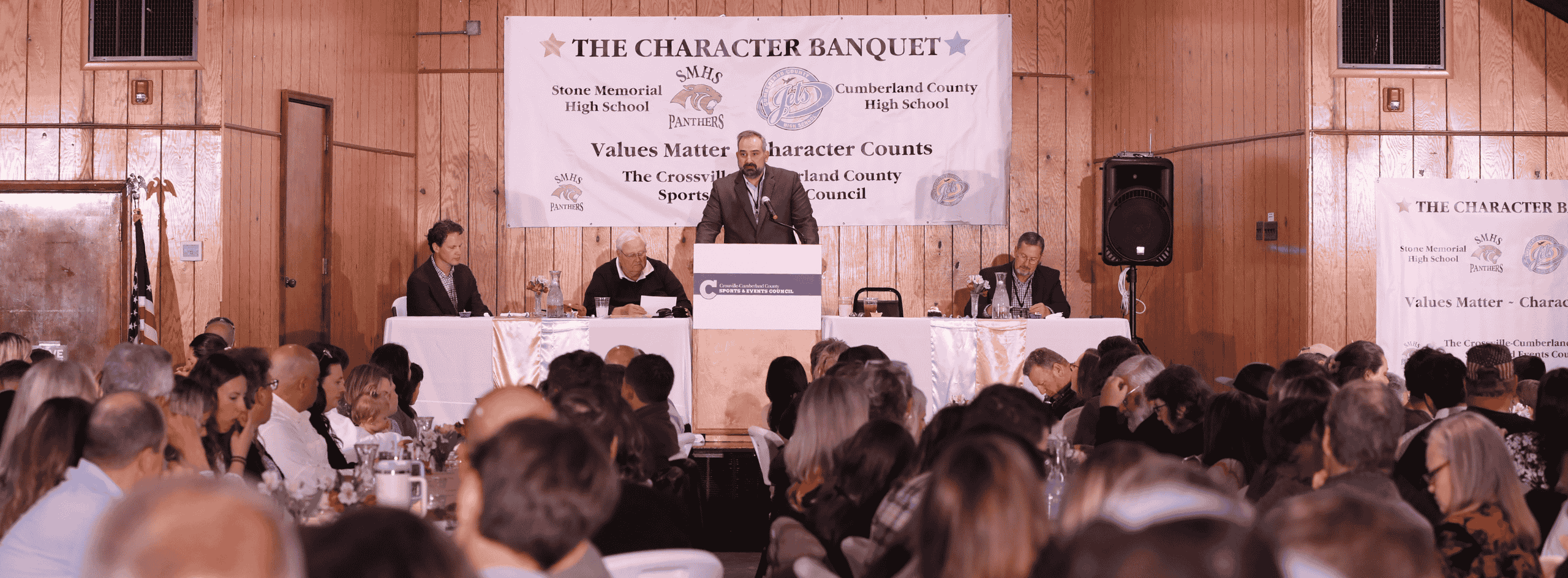 Speaker Will Overstreet 2025 CCSEC Character Banquet.